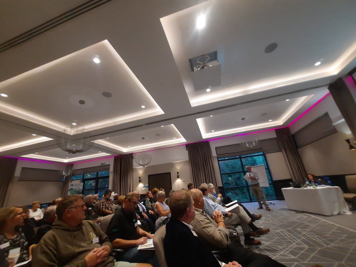 Colne_Valley's tweet image. A great turnout for our Forum and Landscape Lottery Partnership at the Denham Grove Hotel tonight.