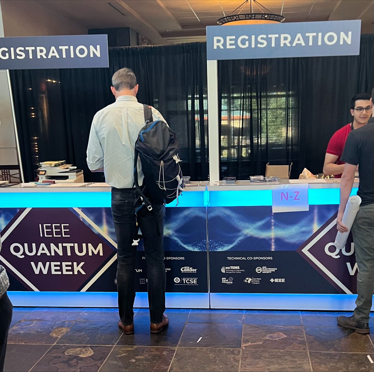 ShaiPhil's tweet image. Last week we had the pleasure of attending @IEEEQuantumWeek and chatting to some super smart execs from @Qbloxquantum &amp;amp; @KeysightQ 👏

A super exciting week, and we were thrilled to be a part of it. 

#QuantumWeek #quantum  #QuantumComputing   #connectivity #quantumvolume