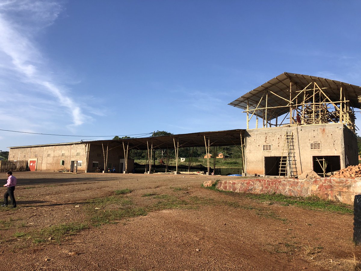 Our processing facility in Mukono, Uganda is almost finished. Soon we can offer treated bamboo, bamboo laminated products and stick based products to Uganda! #bamboofactory #thinkbamboo #bamboo #bambooprocessing