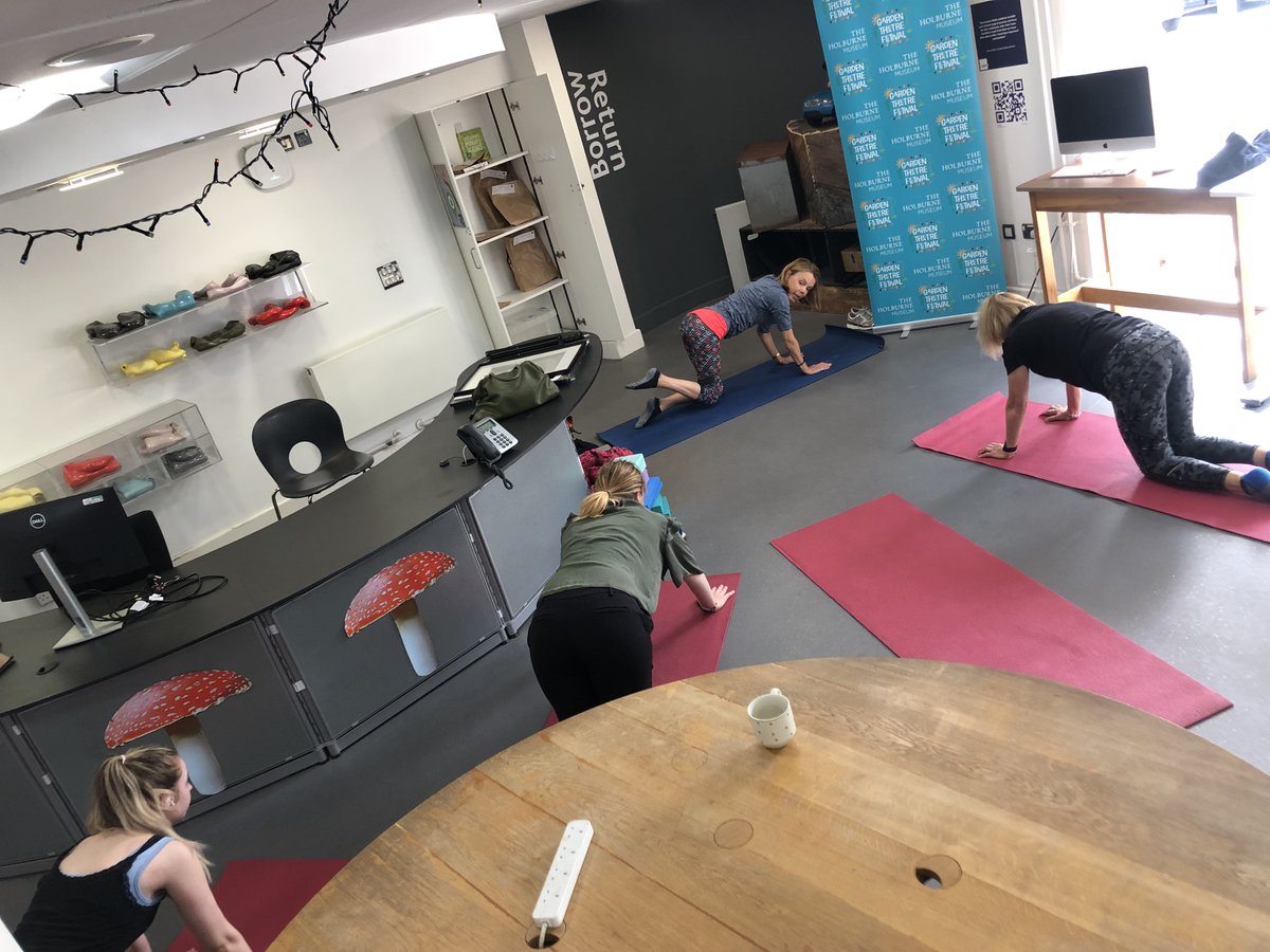 EMERGEinBath's tweet photo. We are super excited to be running yoga sessions with our amazingly talented art resident and yoga teacher @julietduckworth. Best of all the sessions are FREE and open to all. Next session: 4 October 11:30 #Bath #creativeyoga #yoga #wellbeingweek https://t.co/KCw1uXDuKT