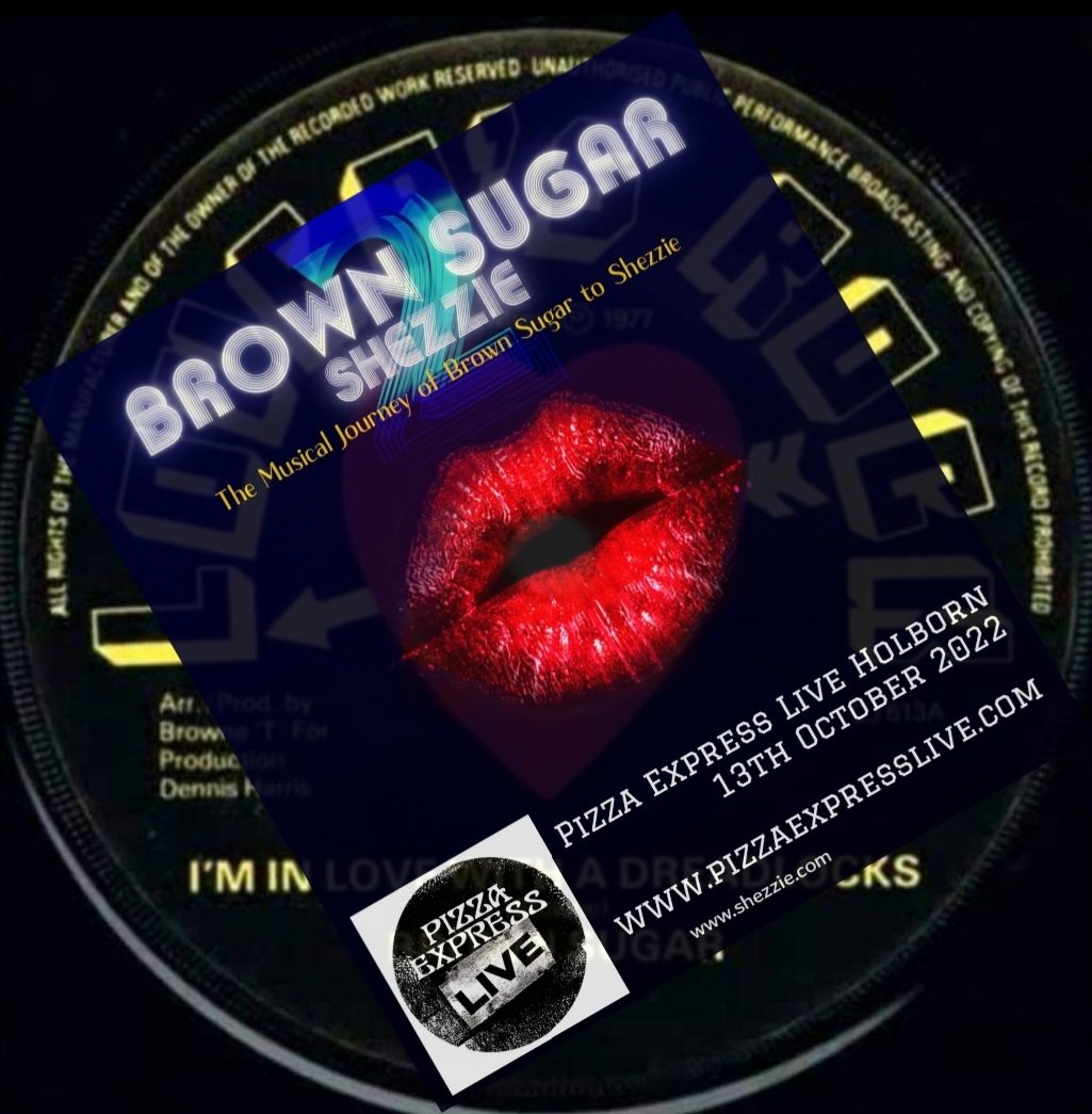 I can't wait to be singing songs like -  Our Reggae Music &amp; Black Pride!! 

So grab your tickets, BRING YOUR CREW 💋 💿 

Date: Thursday 13 Oct 22
PizzaExpress Live 
T: 0207 439 4962 

Ticket link here 🎟 🎤 🎶 

pizzaexpresslive.com/whats-on/shezz…

PizzaExpress Live #brownsugar #LoversRock