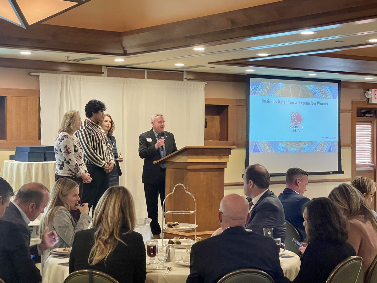 Congratulations to <a href="/GrowRoseville/">Roseville EDA</a> who is the Business Retention &amp; Expansion Award winner!