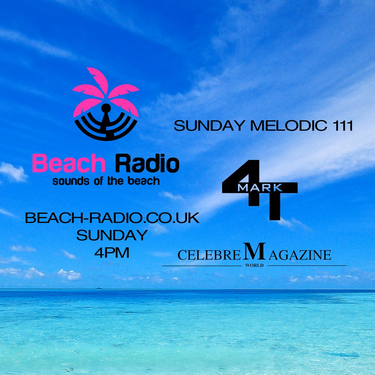 MARK4T1's tweet photo. Sunday Melodic 111
https://t.co/cp8ZMI5PQZ
Sunday
18.09.2022
4PM
Listen on
https://t.co/03JFYBwbQ5
https://t.co/t928oetLe4
#beach #beacheffect #deephouse #melodichouse #electronicmusic #HouseMusic #djmix #djset #Radio #mark4t
@Beach_Radiocouk @MTHOOP5 @Anntarrya @DjKAROUH https://t.co/XxQQFjHT1Q
