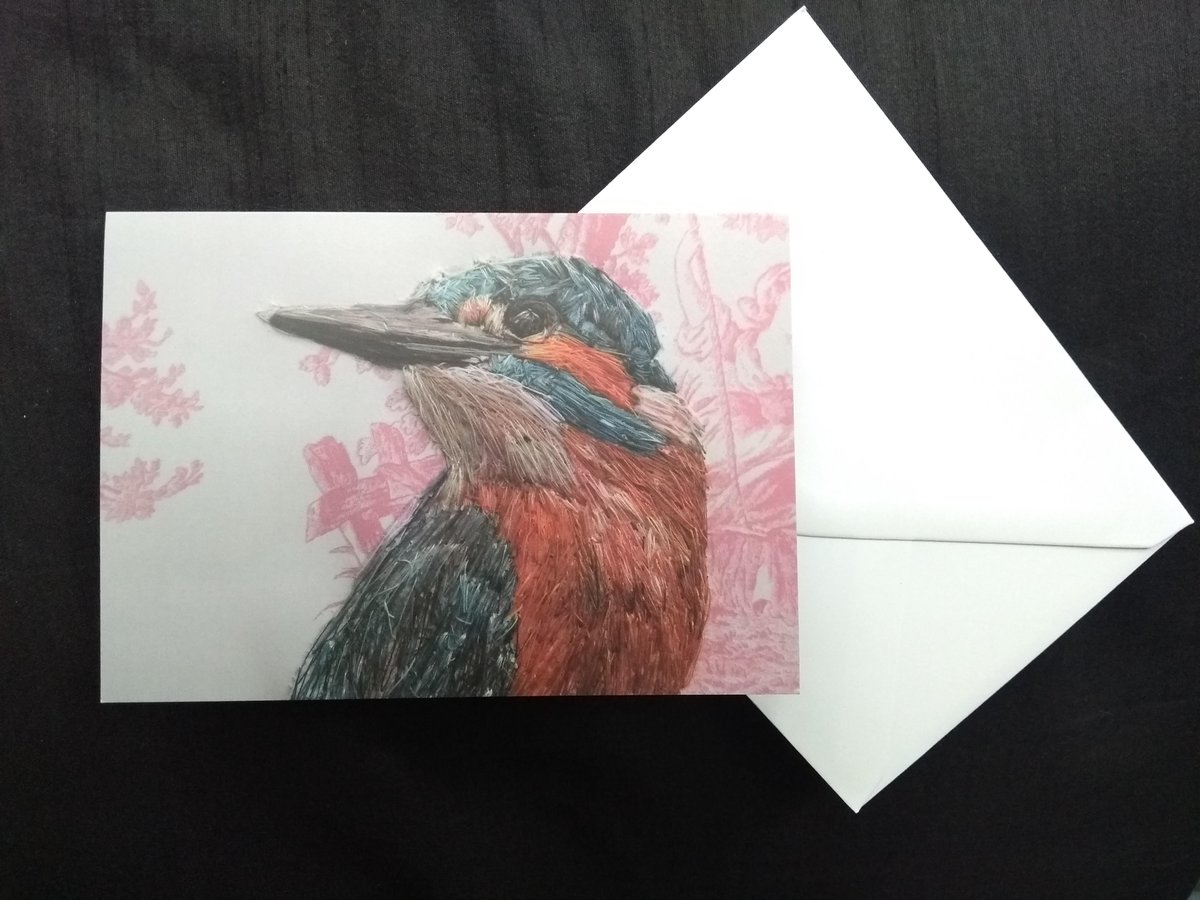 Kingfisher
art greeting cards, blank inside for your messages

etsy.com/uk/listing/875…
#EarlyBiz #BirdGifts #EtyUK