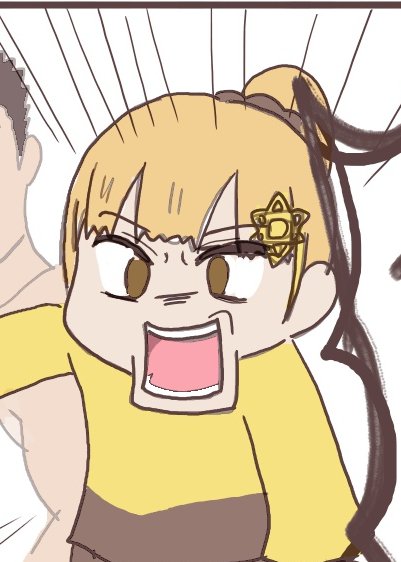 普通に描くのも好きだけど最近こういうギャグマンガチックなのもお気に入りだと気づいた 