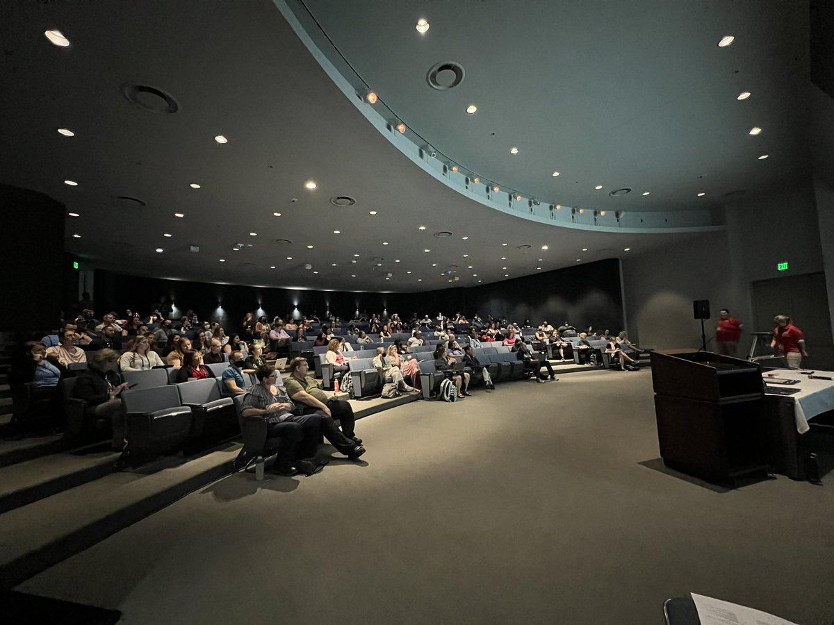 We did it!! <a href="/MrPost_/">MrPost</a> <a href="/msmiller_GFmath/">MsMillerMath</a> #NCTMLA22