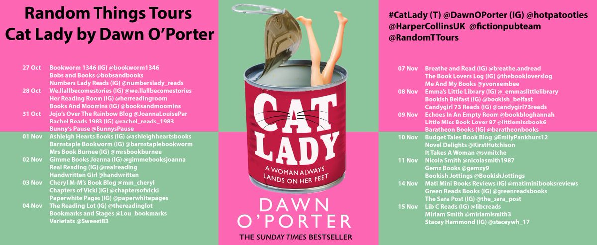 Greenreadsbook1's tweet photo. ...and I am also on some lovely blogtours with @RandomTTours, thanks to @annecater #blogtour #BookTwitter #bookblogger #AD #gifted #fiction #WithDustShallCover #TheGrove #CatLady #WeAreAllConstellations #OctoberTour #NovemberTour #booktwt #bookish https://t.co/7GfbIOtHuC