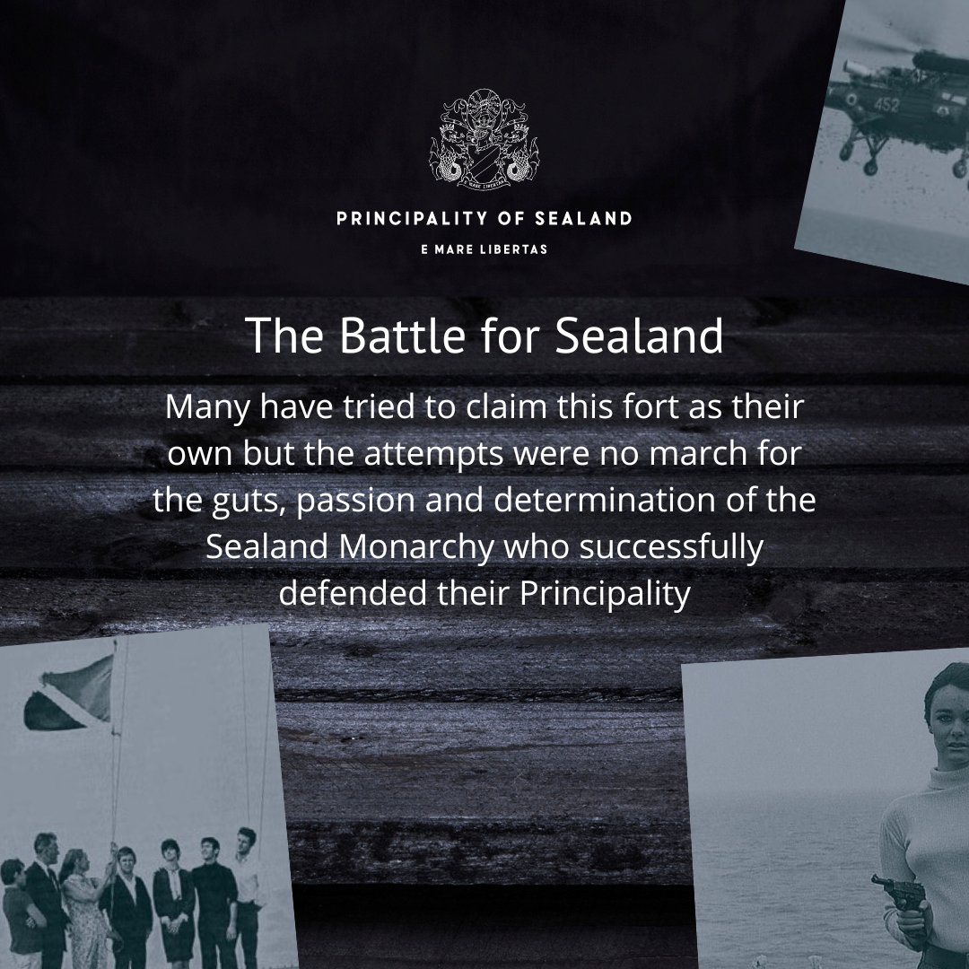 Sealand on Twitter "Many have tried to claim this fort as their own