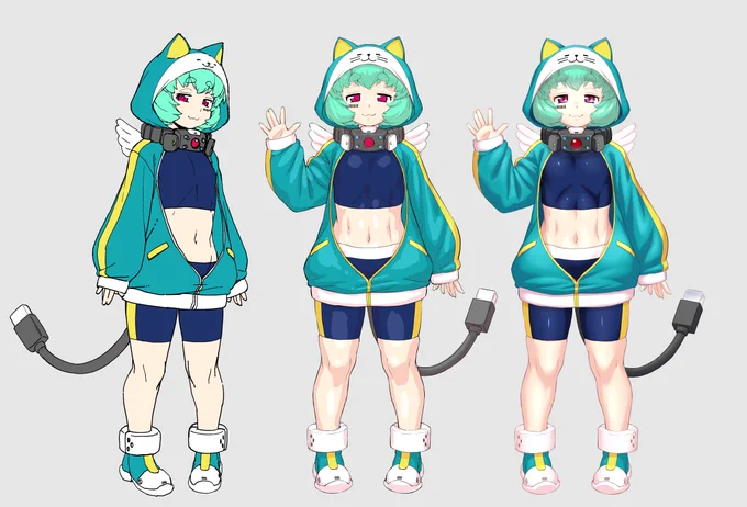 ご視聴ありがとう御座いました～!( '∀`)
こちらの1キャラ目の作画は一応これ(右側)で完成ですので2キャラ目の作業に入りました。
明日からまたガシガシ進めていきます💪

(1キャラ目、残りは大量のレイヤー統合作業なので、配信外でシコシコやります(;'∀`)) 