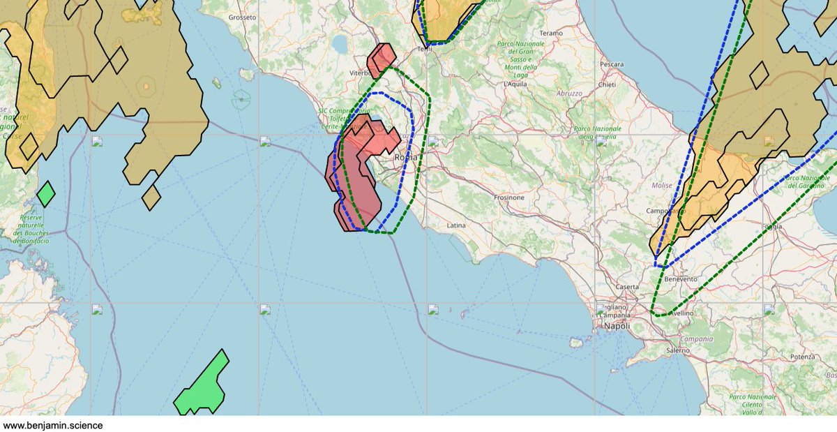BenjaminMeteo's tweet photo. #temporale in avvicinamento a #Roma da Nord Ovest. #Benjamin app #nowcasting #maltempo https://t.co/F1pkfXZsP7
