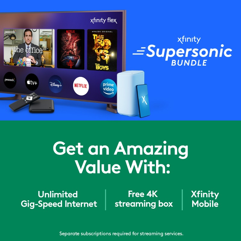 Xfinity on Twitter "Get Gigspeed streaming and mobile with