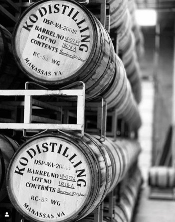 Bourbon must be aged in new oak, and the most common type of tree harvested for barrels is the white oak tree. It can take between 60 and 80 years for a tree to reach the necessary size. Depending on size, a skilled cooper can usually craft 1-3 barrels from a single tree.