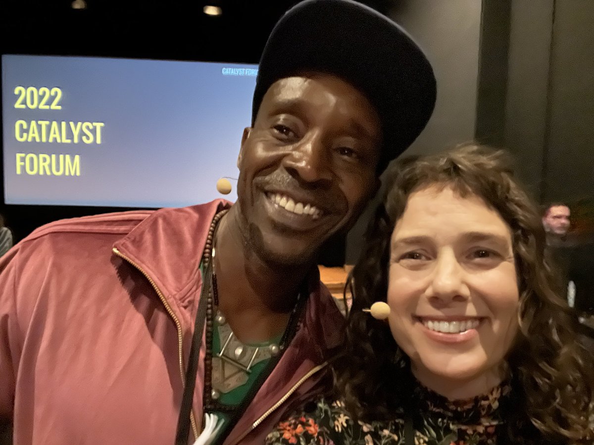 pacotolson's tweet photo. All the love in the world to #KateMarks who pitched her upcoming film #TheCowofQueens at the @sundancefest 2022 Catalyst Forum! #writerdirector #financing #womeninfilm #sundance https://t.co/GOLPBvuzbw