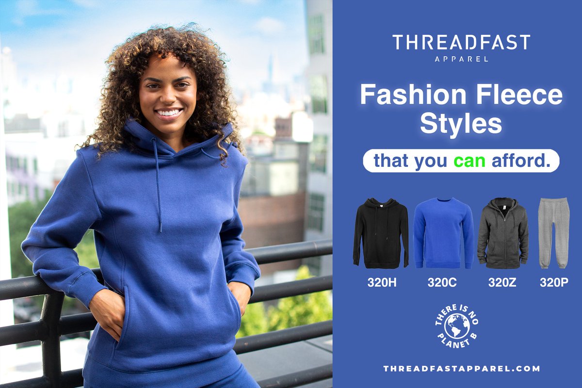 ThreadfastApp's tweet photo. Fleece Styles that you can afford! The Ultimate Fleece Collection is sustainably sourced and wallet-friendly! 💚🍃 

Fleece Styles in full stock: 
320H 
320C 
320Z 
320P 

#affordablefashion #fashionfleece #fashion #coldweather #winteriscoming #threadfast #alphabroder https://t.co/6UUXJyFbUJ