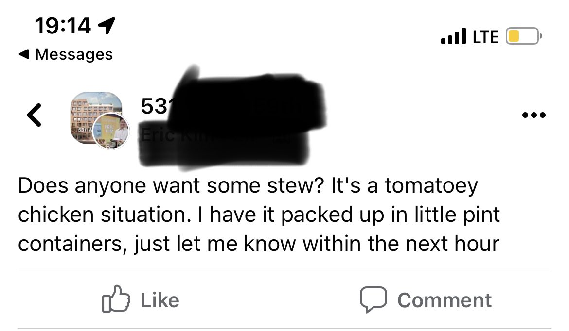 rllyerynn's tweet photo. meanwhile in my apartment building’s facebook group https://t.co/72pOjdLQLq
