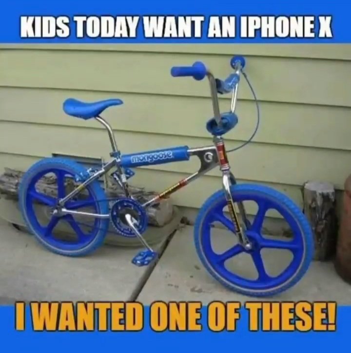 nly_cans's tweet photo. BMX >>>>>>> IPhone X https://t.co/q51e8vQxR6