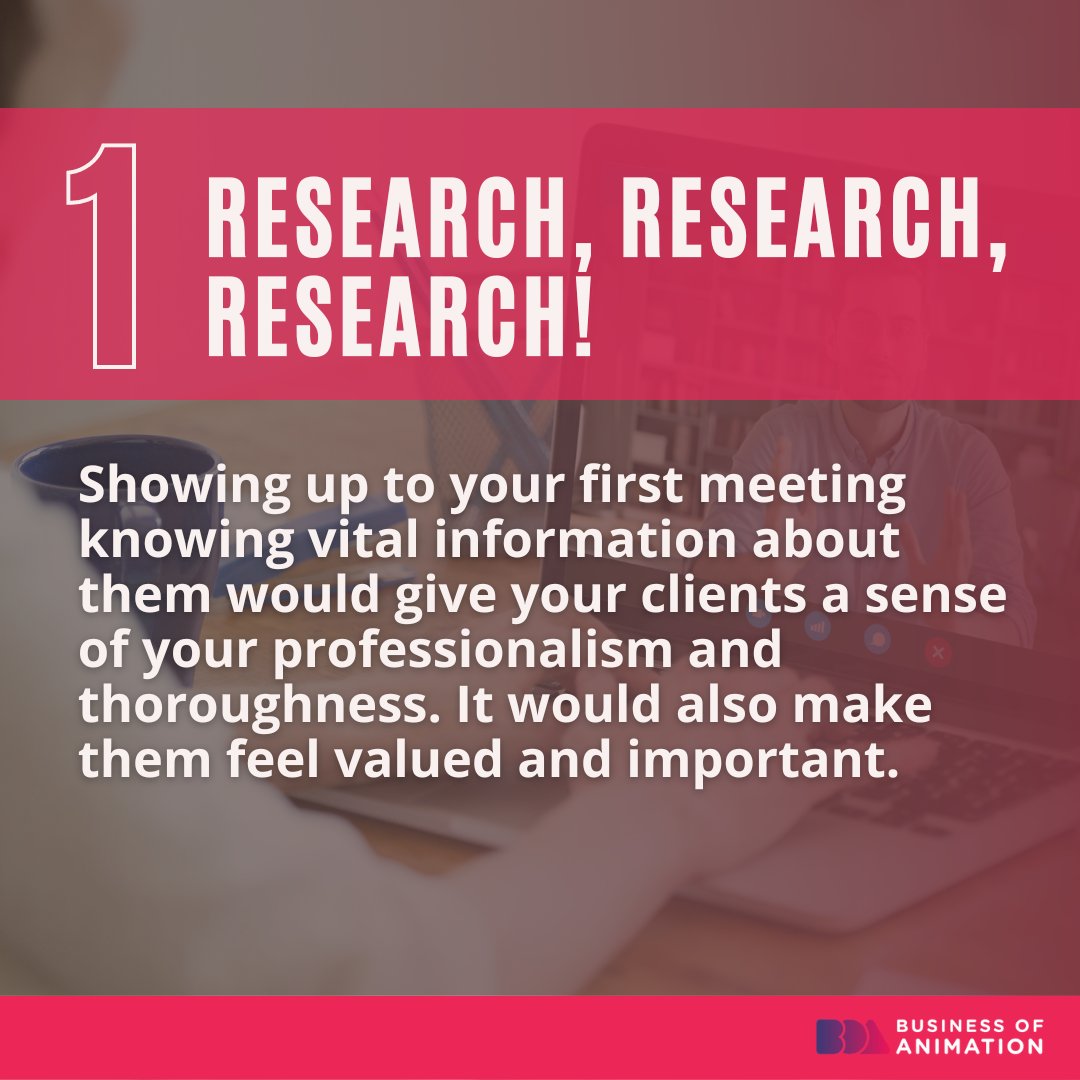 animationbiz's tweet image. Meeting an animation client for the first time can be nerve-wracking for sure, especially if you’re just starting out. There would be so many concerns racing through your mind. 

#AnimationClientMeeting #MeetingAnimationClient #AnimationClientMeetingTips