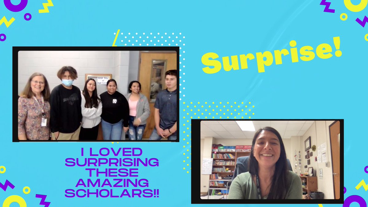 Thank you, <a href="/LeNayePearson/">LeNaye Pearson 🧗🏼‍♀️🏕🏔</a> for letting me surprise your scholars today 😀🙌🏽♥️ — I appreciate y’all reading my journey &amp; asking great follow up questions! #StoriesMatter 

You’re doing amazing work, LeNaye! 💐