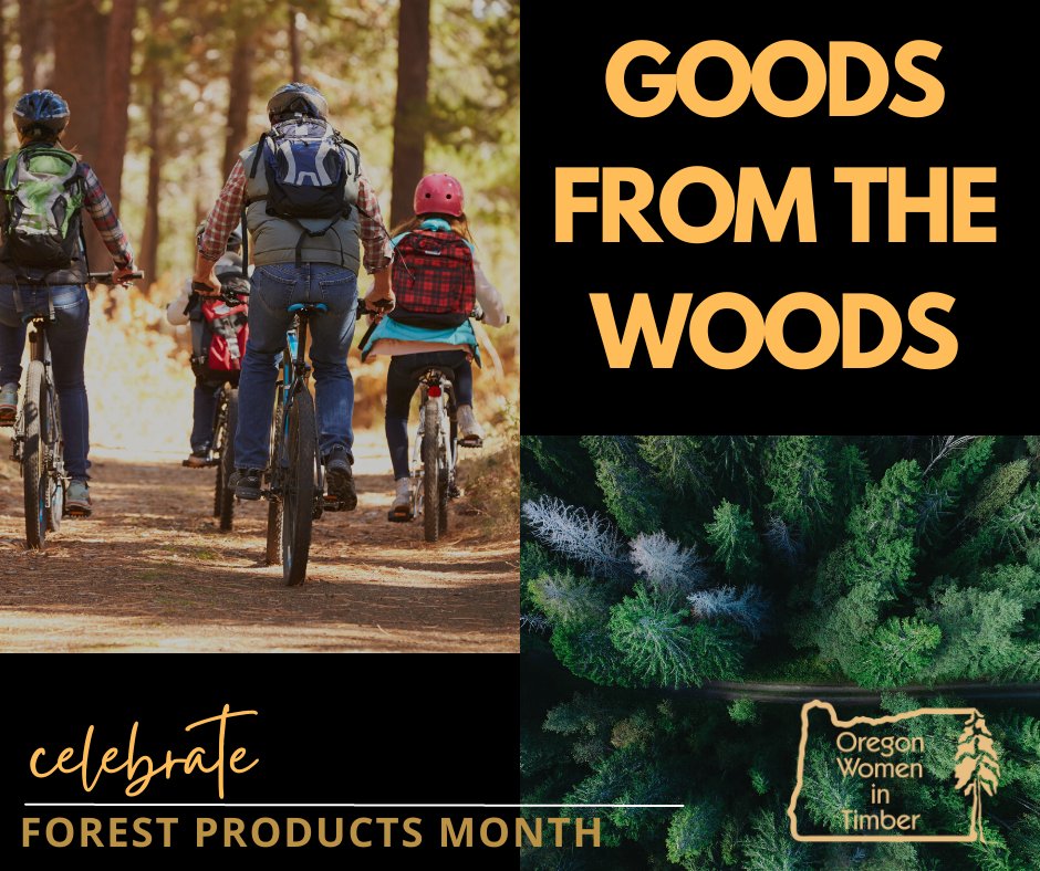 OR_Women_Timber's tweet photo. Our forests are such amazing “producers”—from recreation &amp; wildlife habitat to living wage jobs &amp; products we use every day. Enjoy the woods this weekend! #forestproductsmonth #goodsfromthewoods #forestproud #forestproudoregon #beforestproud #managedforestsareforever #forthetrees https://t.co/M5RdYxHI7K