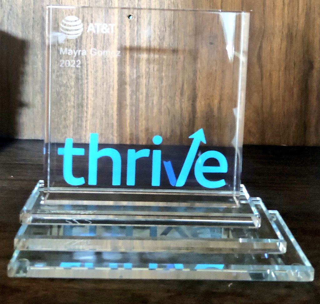 Thank you <a href="/Thrive_CAS/">Thrive Development Program</a>! Just got my Thrive trophy and I just simply love it!! 🤩