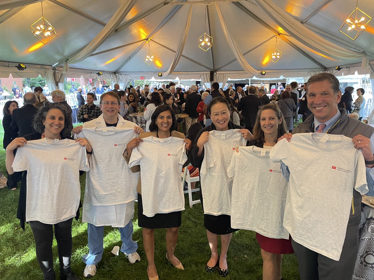 DrPGargBUSM's tweet photo. @BU_Tweets As the child of immigrants, proud to have our school named after these two children of immigrants. Hard work and belief in education led to today. @BUMedicine deans and chairs proudly wearing @TsengJennifer @J_SchneiderMD  @kristengoodell @bualumni @ArvinGargMD https://t.co/05NyWOg4t9