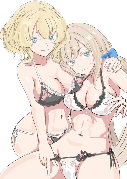 #今月描いた絵を晒そう 
 ラフはいっぱい描いた 