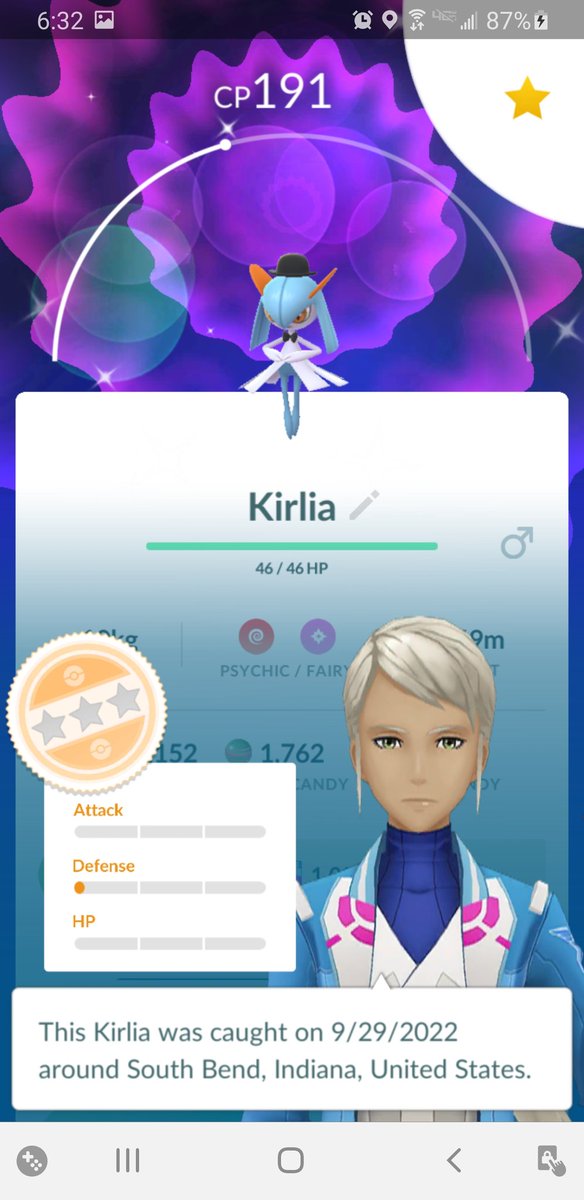 EdwinPeng88's tweet photo. Totally useless for combat but loving this #shiny costume Kirlia!

#PokemonGO #FashionWeek https://t.co/V18fvGH27p