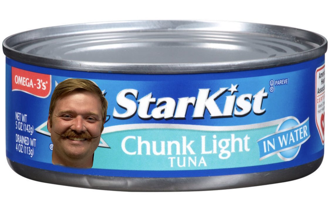 TUNA is good for you! Canned tuna is a food rich in energy-providing proteins & contains many essential vitamins that promote healthy brain function. The BIG TUNA is not rich, but a healthy dose of The Fish provides ENERGY & is ESSENTIAL to the FUNCTIONING of our S.T. Operation!
