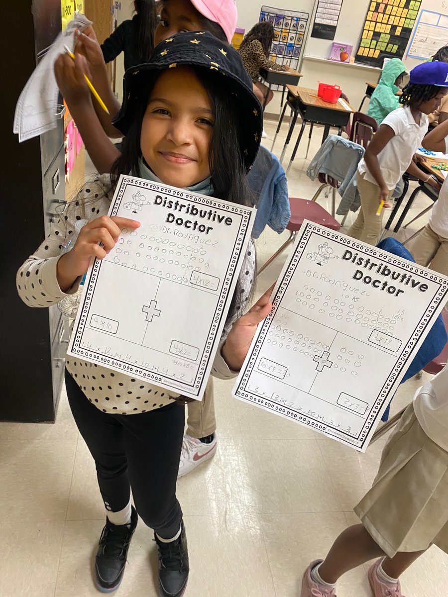MsRichK5's tweet photo. Struggling with the distributive property? ✏️ No worries! Schedule an appointment with one of our Distributive Doctors, on call daily (but only after they complete their assignments)! 🥼🩺📙 #WeCanWeWill #MathMagic @PruittQuentina @EFLULeads @HollandPFES @APSPeytonForest https://t.co/UtJWK8GPqt