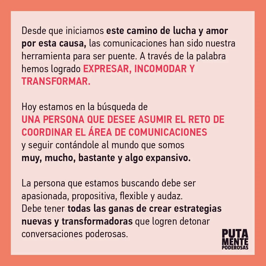 Putamente Poderosas tweet media