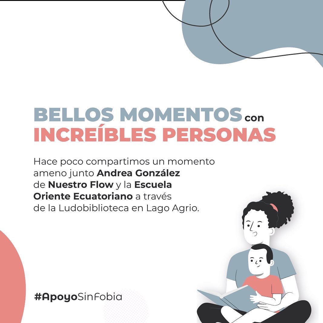 redesconrostro's tweet photo. Desde Redes Con Rostro estamos contentos de tejer redes colaborativas. Hace poco tuvimos la oportunidad de compartir un momento lleno de aprendizajes con @andreatomas16 de @NuestroFlow y la Escuela Oriente Ecuatoriana.

#ApoyoSinFobia
#AgentesDeCambio https://t.co/3ioovjHwil