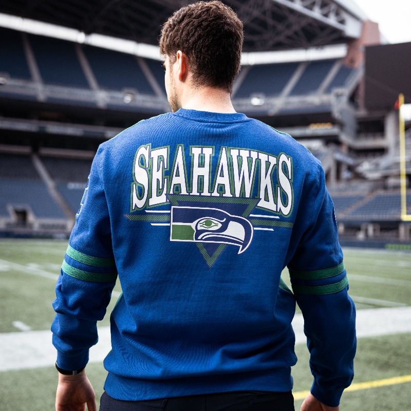 SeahawksProShop's tweet photo. Elevate your #SeahawksGear to the next level! 😤🔥
Men's Mitchell & Ness Kelly Green Seattle Seahawks All Over 2.0 Pullover Sweatshirt.
#SeahawksStyle x #GoHawks