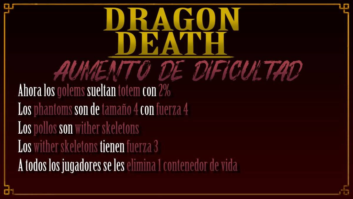 DragonDeath 5 (Permadeath fan server) tweet media