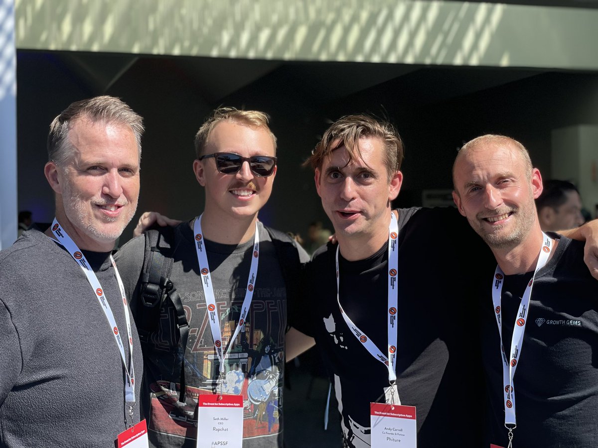 andy_carvell's tweet photo. ‘500x crew’ hanging out at #APSSF @alexdbauer @sethmills21 @sylvainww https://t.co/LKrfRNrTvP