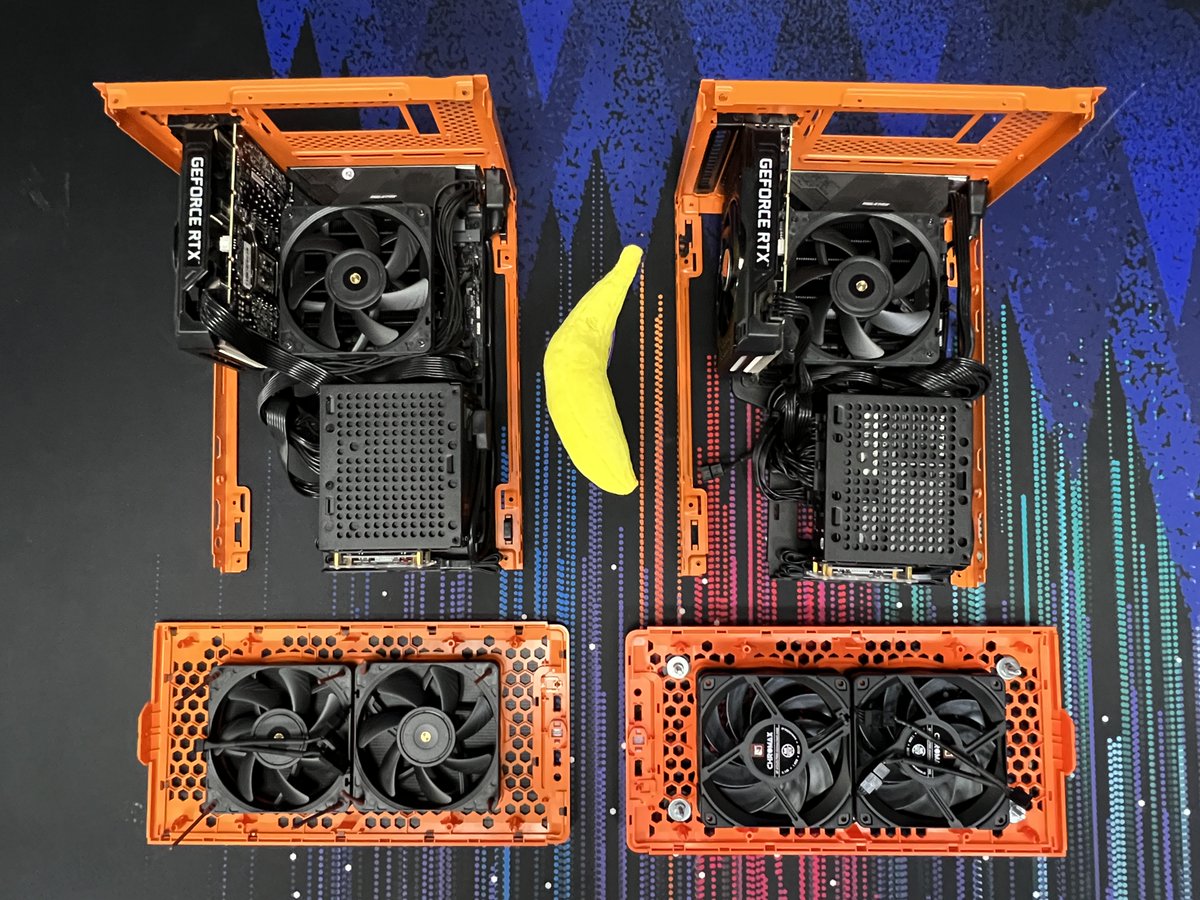LinusTech's tweet photo. 2 ITX PCs in 1 Case. Check out our latest video! https://t.co/JzIs73T8Gf