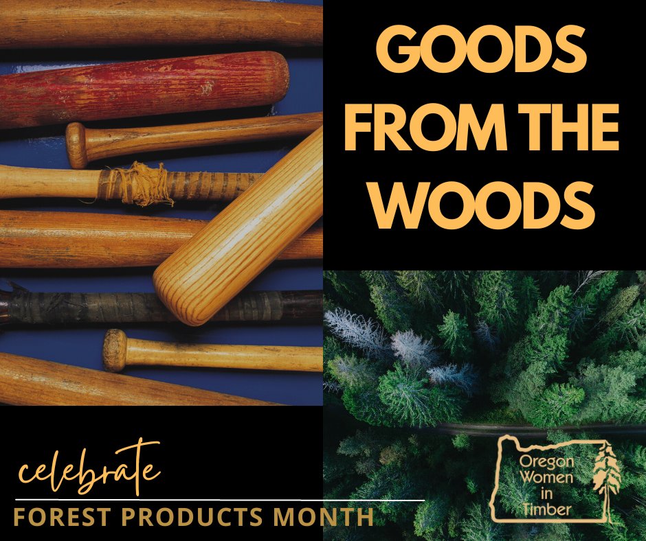 OR_Women_Timber's tweet photo. Our forests are such amazing “producers”—from recreation &amp; wildlife habitat to living wage jobs &amp; products we use every day. Happy Forest Products month! #forestproductsmonth #goodsfromthewoods #forestproud #forestproudoregon #beforestproud #managedforestsareforever #forthetrees https://t.co/Bq6iXwHr83