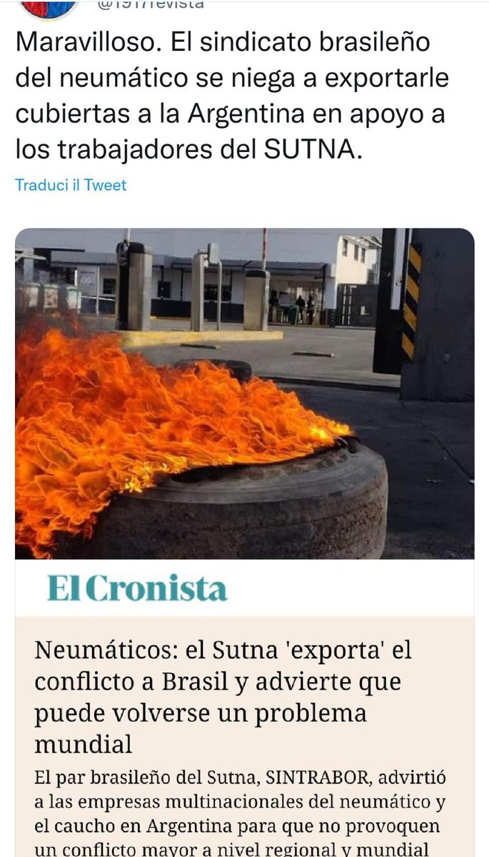 altamirajorge's tweet photo. Sindicato del caucho de Brasil bloquea exportación de https://t.co/6VYAm1yXCc
