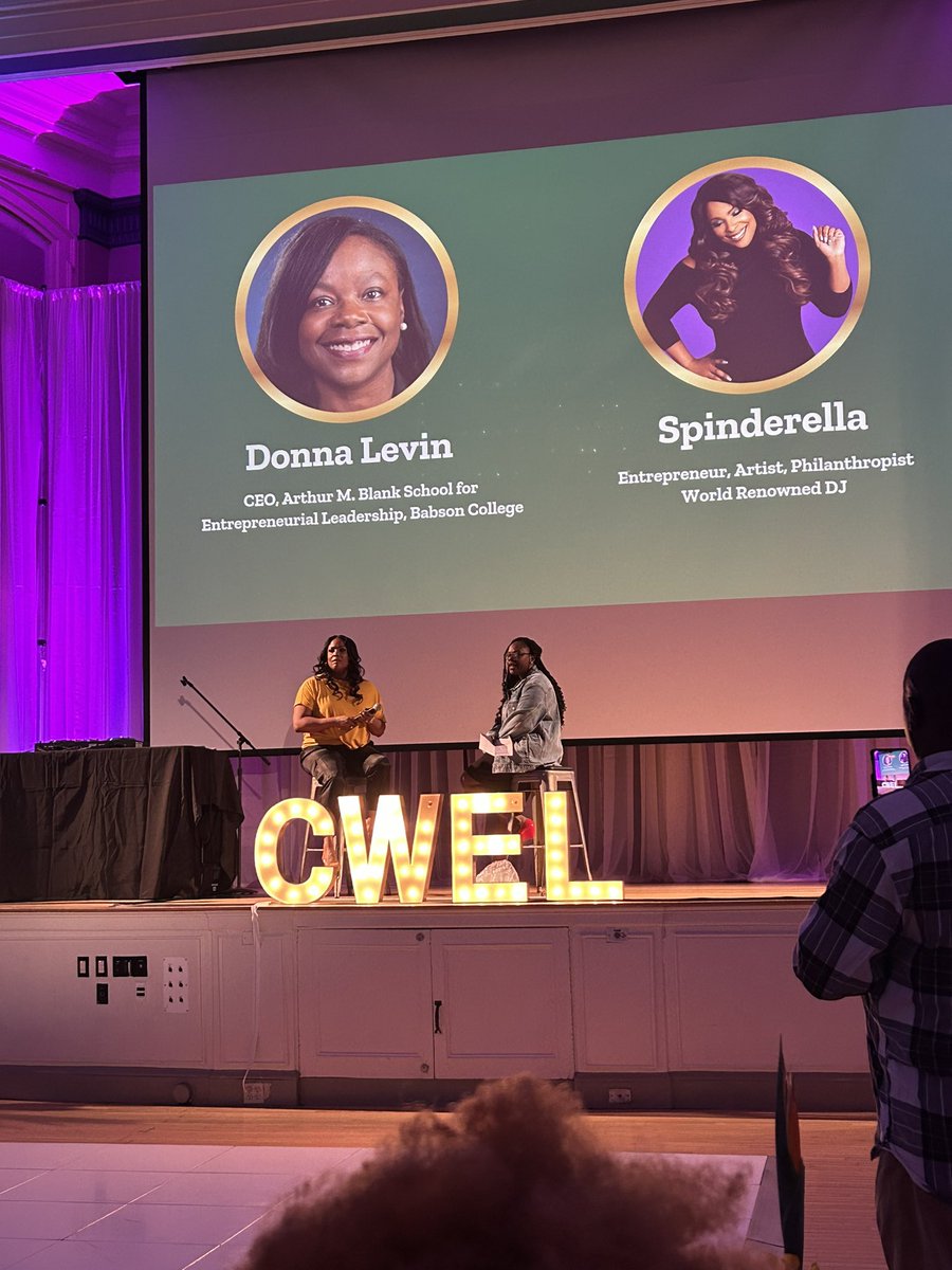 It’s <a href="/Spindeezy/">Spinderella</a> !!! <a href="/CWELBabson/">Center for Women's Entrepreneurial Leadership</a> and <a href="/Dr_SKWilliams/">Shakenna K. Williams</a> are inspiring and making their mark!