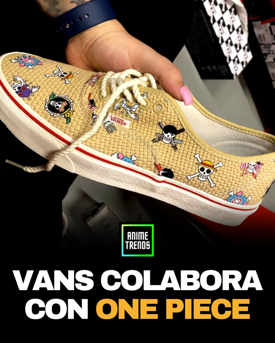 AnimetrendsLA's tweet photo. Se filtran las primeras imágenes de la futura colaboración entre VANS y ONE PIECE. El anuncio oficial se realizará en las próximas semanas.
#onepiece #vans https://t.co/RKW23jCPxd