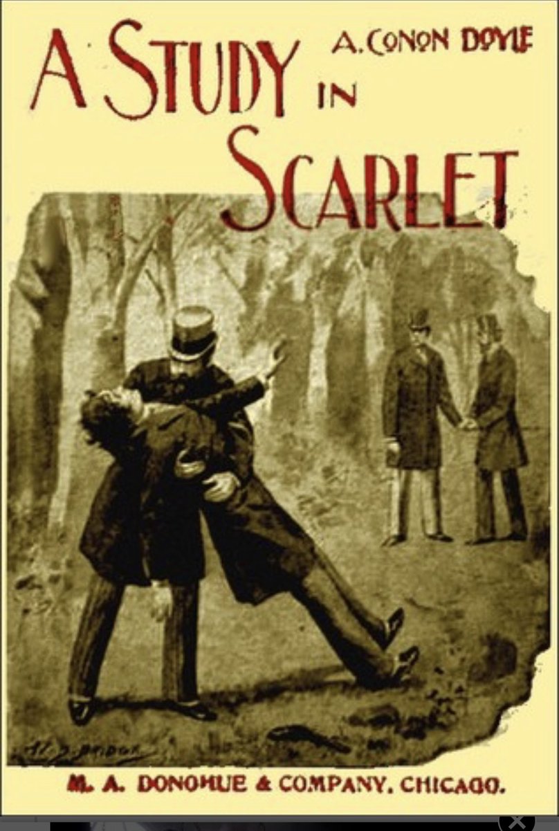 NateGillick's tweet photo. The first Sherlock Holmes novel. My 98th book finished this year. Listened to it either while cooking or before going to bed.
(If not for audiobooks, I don’t know how I’d be able to stand cooking LOL.) https://t.co/wbjy9bN0G4