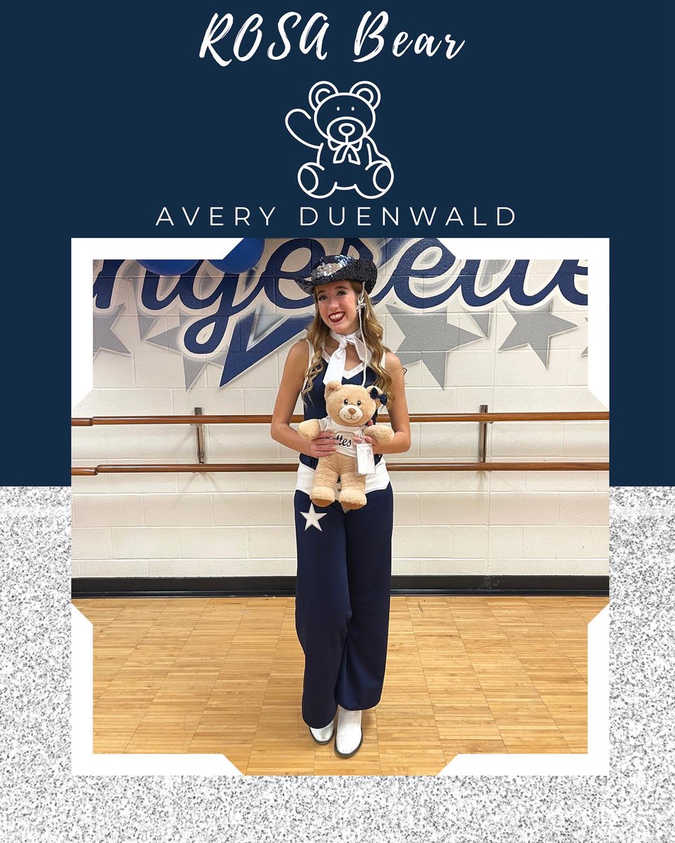 LSHSRangerettes's tweet photo. Congratulations to Rangerette of the Game, Kinley! And cheers to Avery for receiving Rosa Bear! ππ» #Game5 #LSHSvsLiberty #MakeOurMARK https://t.co/V0UkowgI3m