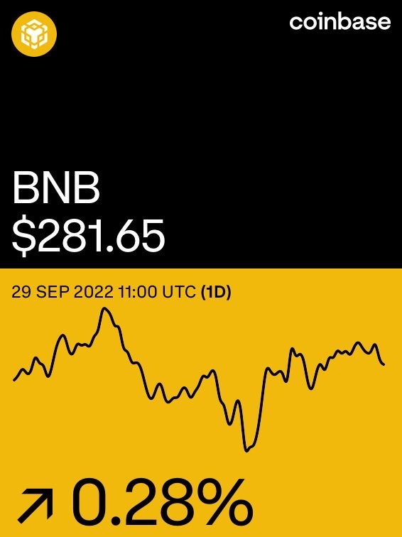 BNB on @Coinbase: coinbase.com/price/bnb?utm_…