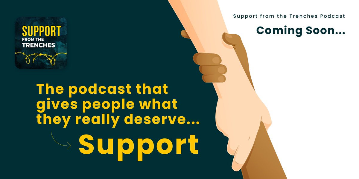 CaregiverSuppo2's tweet photo. Support From the Trenches is here to support you! The podcast for professional and all other caregivers looking for ways to improve their care outcomes and find support for the challenges of everyday caregiving.

Starting Thursday 6 | 5:00 AM - MST https://t.co/JWMd9V6EDh