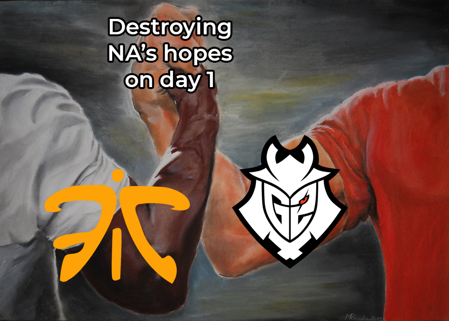 G2esports's tweet photo. Turns out EG's still trash #UnitedInRivalry https://t.co/6mVpMjbwEB