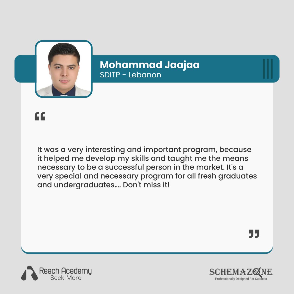 schemazone's tweet photo. Your feedback is greatly appreciated! We hope to see you again in our future events.
.
.
.
.
#SchemaZone #ReachAcademy #Consulting #Business #TrainingProgram #StrategicPlanning #MiddleEast #IndustryTraining #Career #NorthAmerica #Toronto #Development #PersonalDevelopmentJourney https://t.co/kBYQMXgRrP