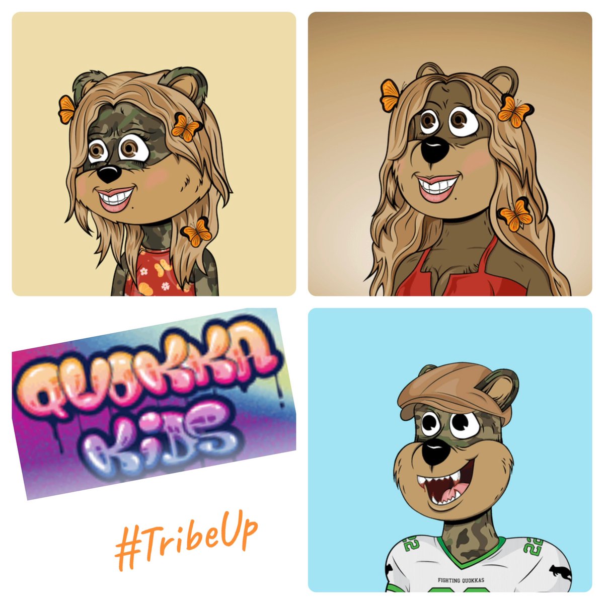 1 of 1 <a href="/TribeQuokka/">Tribe Quokka</a> kid reveled today! Love my <a href="/MariahCarey/">Mariah Carey</a> legend copulation!! Just in time for Christmas! #TribeUp #NFTCommuntiy #QuokkaKids what’s your thought?