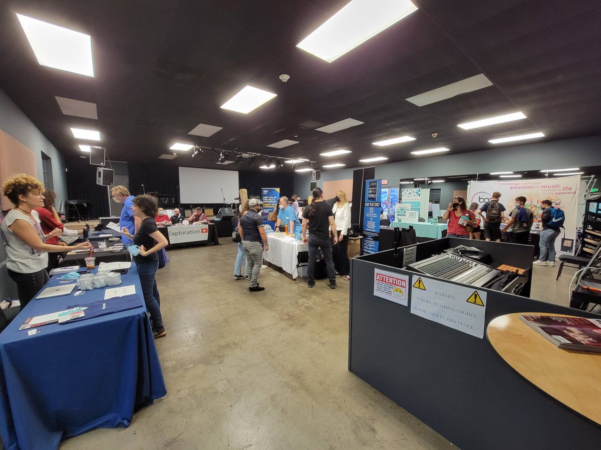 Come check out all of our exhibitors at our Toolbox event going on now at the LA College of Music!