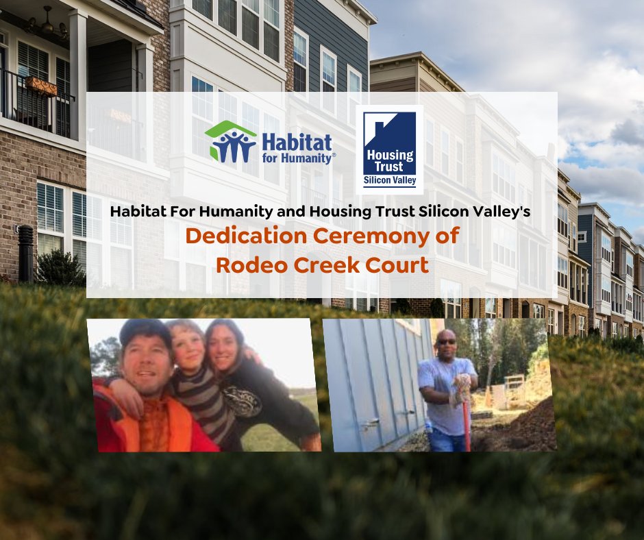 With the completion of @HabitatSCMBay's 60th home, with early funding from Housing Trust, it's an honor to welcome a disabled military veteran, and the Politte family, who were displaced by the CZU fire, into their new homes.