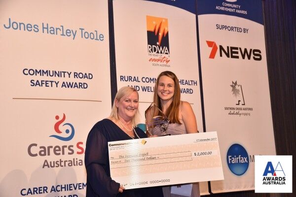 AwardsAustral1a's tweet photo. "Winning the Rural Community Health and Wellbeing Award leaves me feeling extremely motivated and excited towards the future of The Postnatal Project and perinatal mental health - but also very validated in my past experiences and progress... " Zelma Broadfoot

#awardsaustralia https://t.co/ReaJhmz5ig