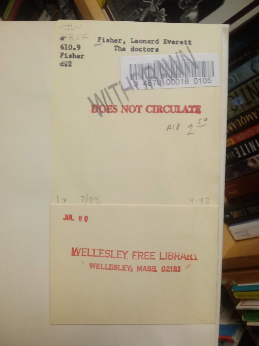 ryanblanck4's tweet image. Three years ago today, I was at Quaboag Book Shop of West Brookfield, MA for browsing ex-library books and I took these photos of library ephemera stuff with library pockets on there. #librarypockets #librarycardpockets #exlibrarybooks #quaboagbookshop #westbrookfieldma